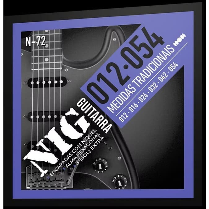 Encordoamento NIG Guitarra N-72 012-054