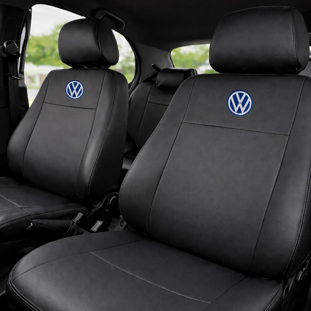 Capa de Banco Automotivo Impermeável Couro Volkswagen Gol Saveiro Voyage Crossfox Fox Golf Santana