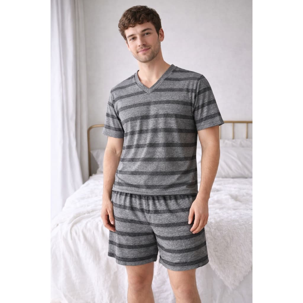 Pijama Masculino Curto Verão Confortável Variados