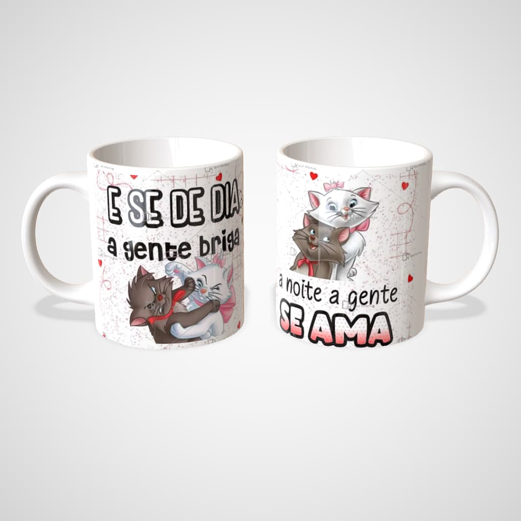 Caneca Flork Namorados A NOITE A GENTE SE AMA
