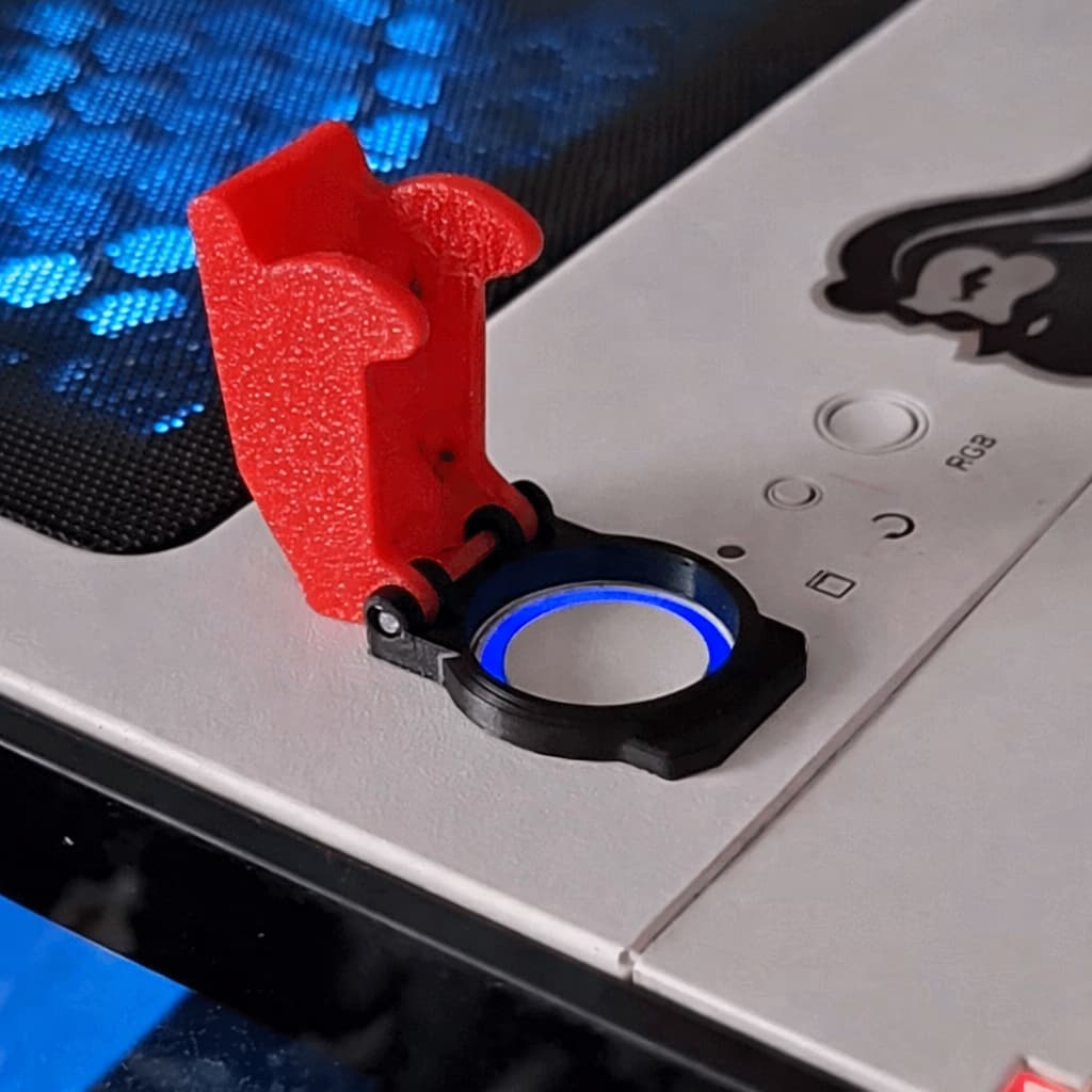 Upgrade Mod para Gabinete Setup Gamer  Protetor de Botão Estilo Cockpit