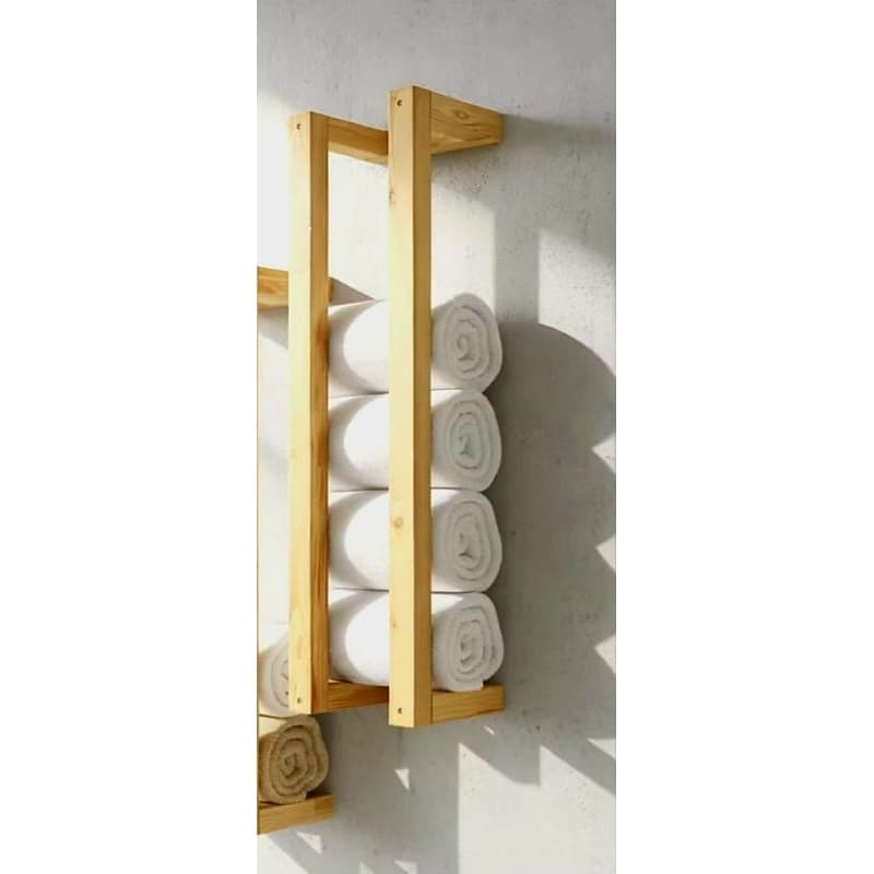 porta Toalhas banheiro 1 peça 60x15x14