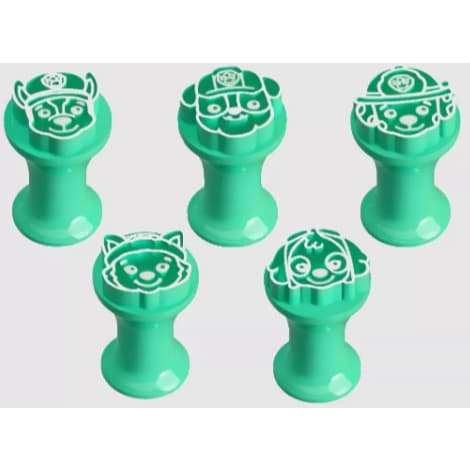 Carimbos para Brigadeiros Doces – Patrulha Canina (Paw Patrol) - 5 Peças
