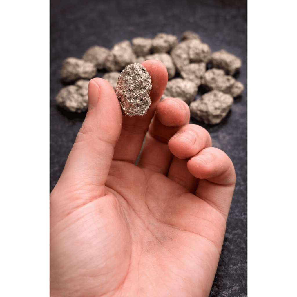 Pirita Pedra Natural da Prosperidade | Cristal de Abundância, Proteção Energética e Sucesso