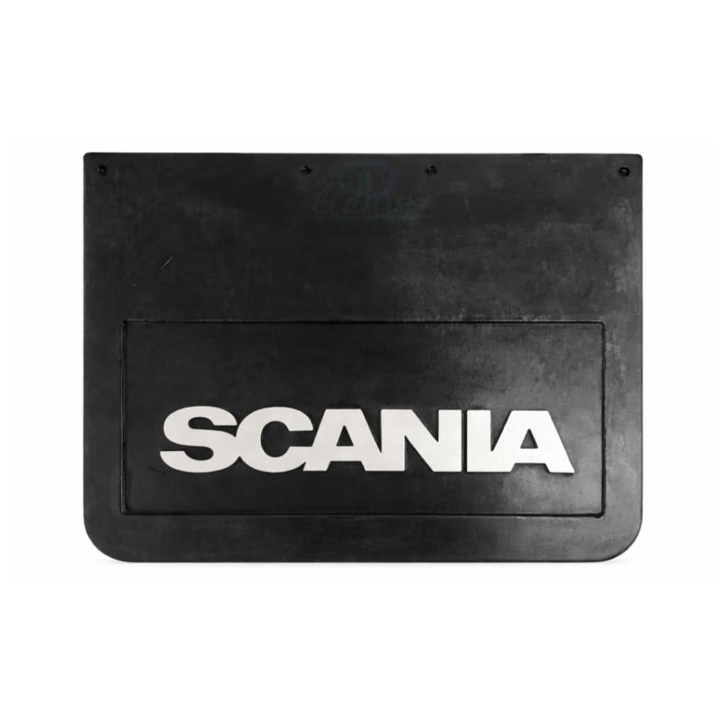 Parabarro Dianteiro Cabine para Caminhão Scania 50 X 36 CM Borracha Borrachão Lameira Aparabarro