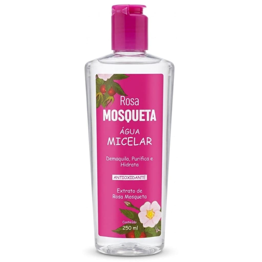 ÁGUA MICELAR ROSA MOSQUETA  250 ml DEMAZON