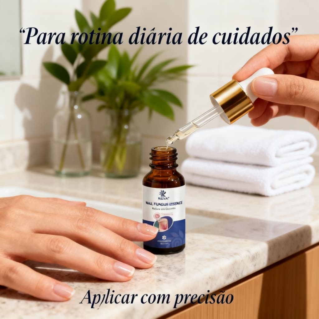 Sérum para Unhas 25ml Aplicação Precisa Cuidado para Unhas Grossas e Frágeis