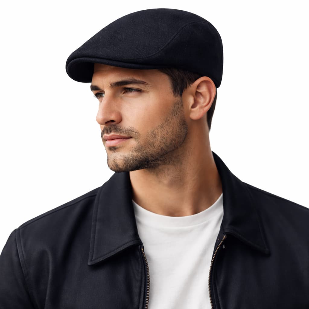 Boina Boné Chapéu Masculina Italiano Lã Macia Peaky Blinders