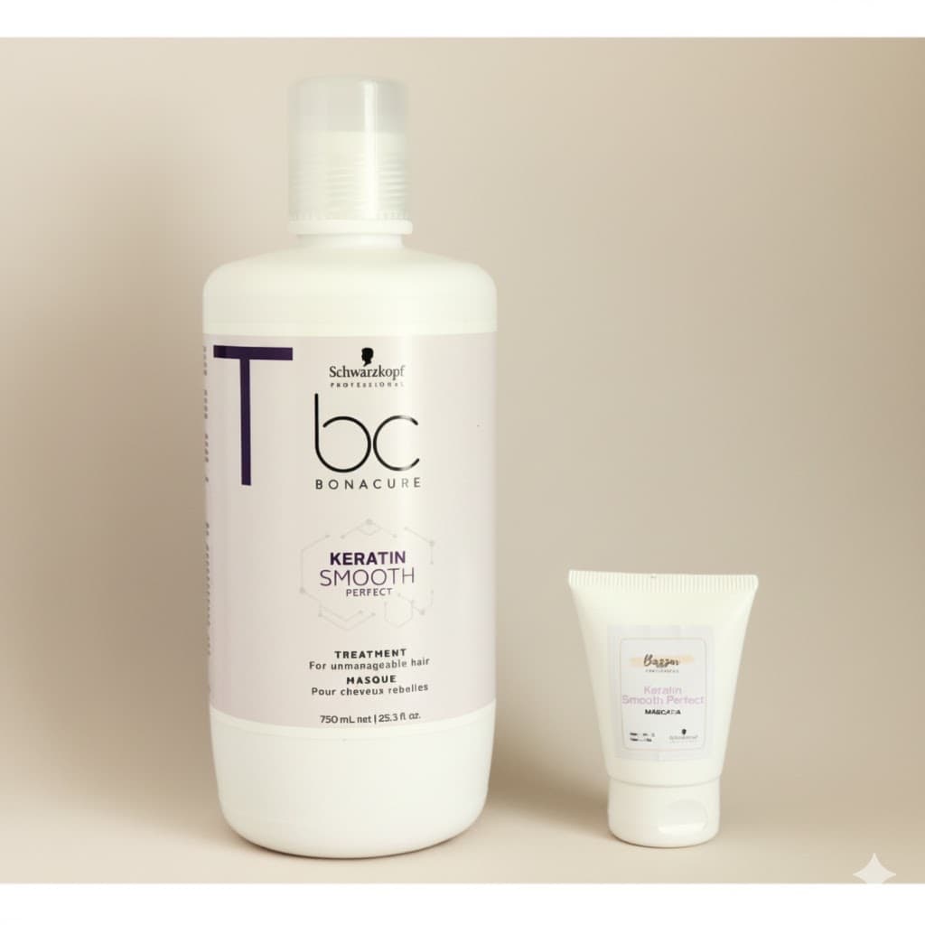 Máscara Capilar Keratin Smooth | travelsize| 30g MÁSCARA CAPILAR ALINHAMENTO E CONTROLE DE FRIZZ | TAMANHO VIAGEM | BISN
