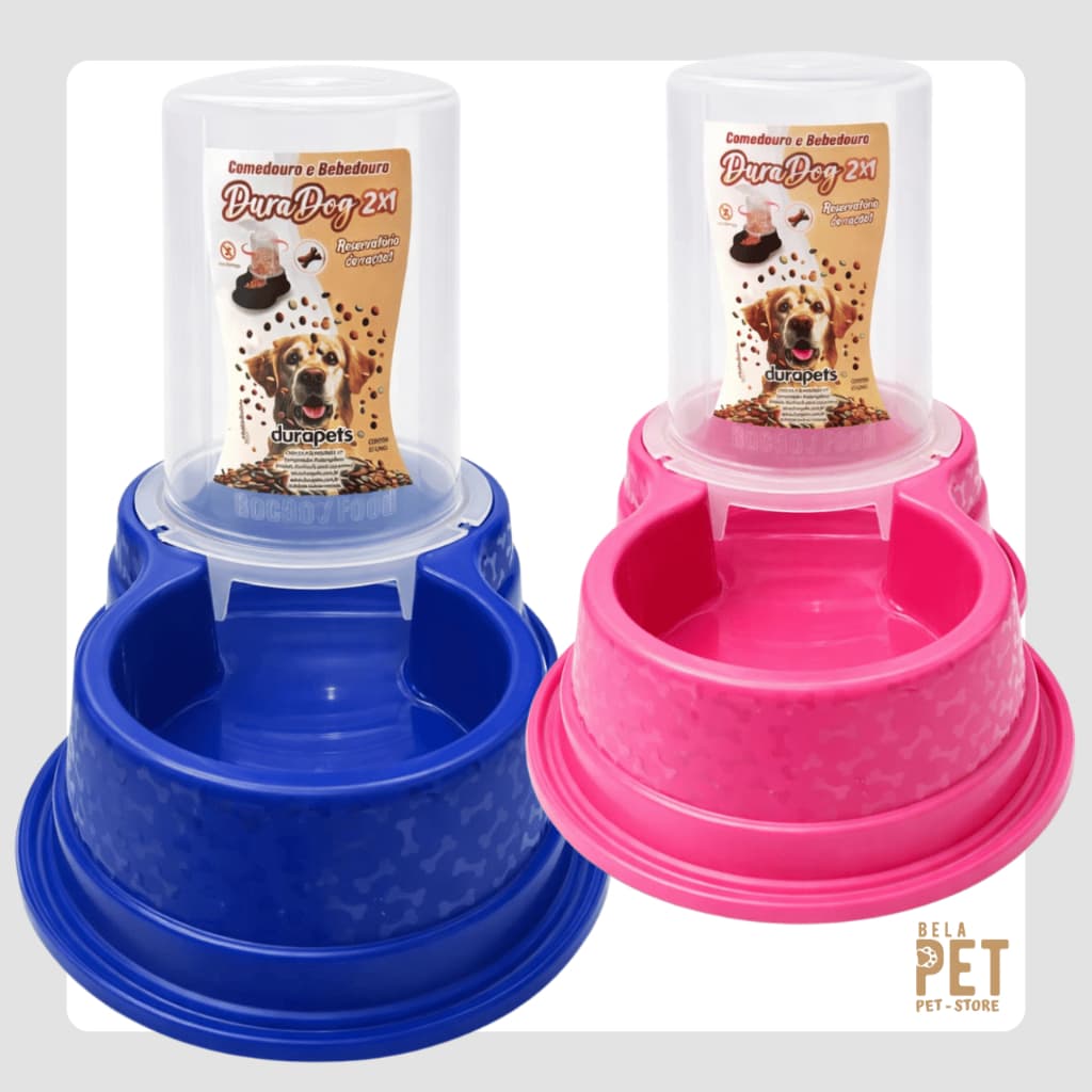 Comedouro e Bebedouro Automático DuraDog 2x1