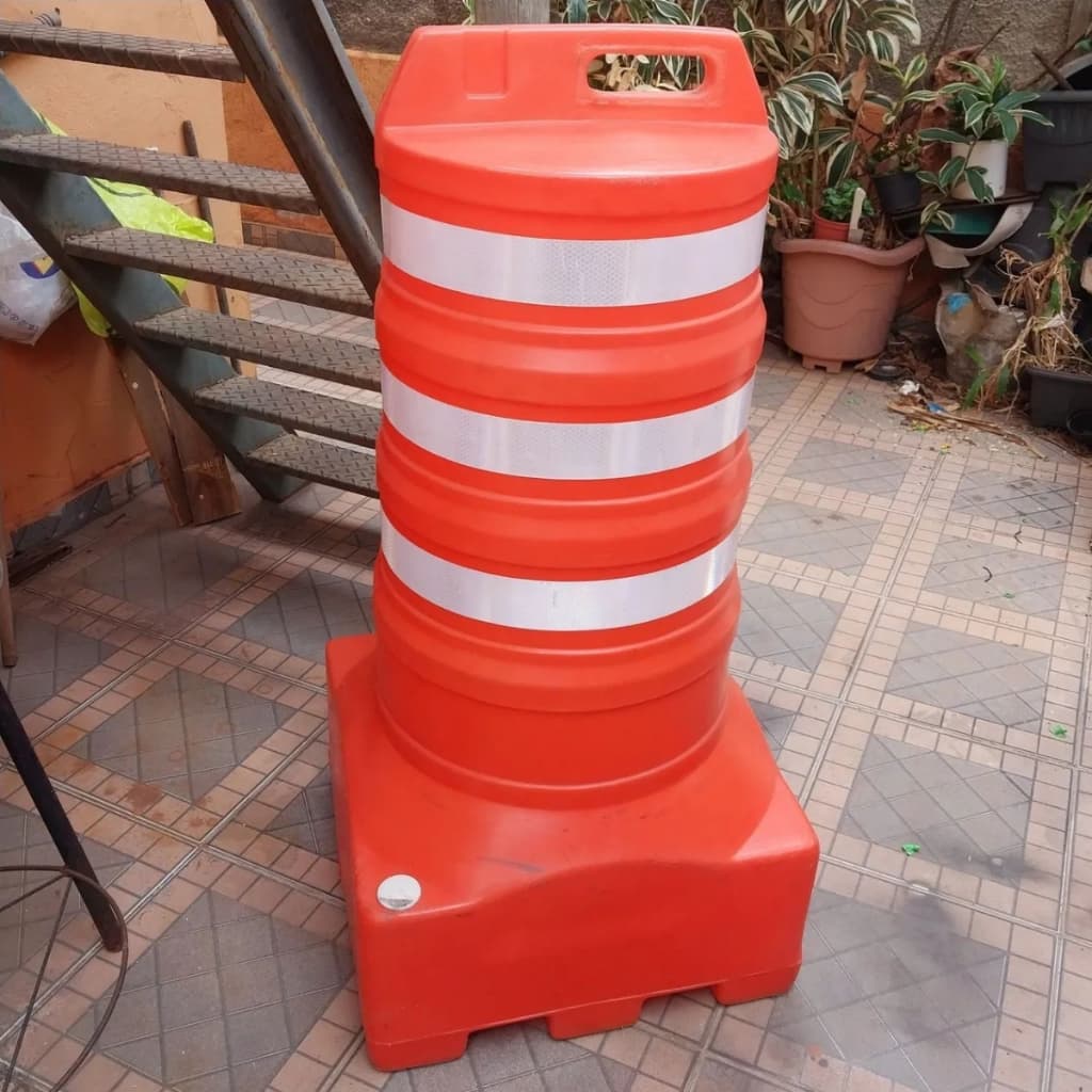 Kit com 3 Faixas Refletivas PVC 500hs para Cone Barril