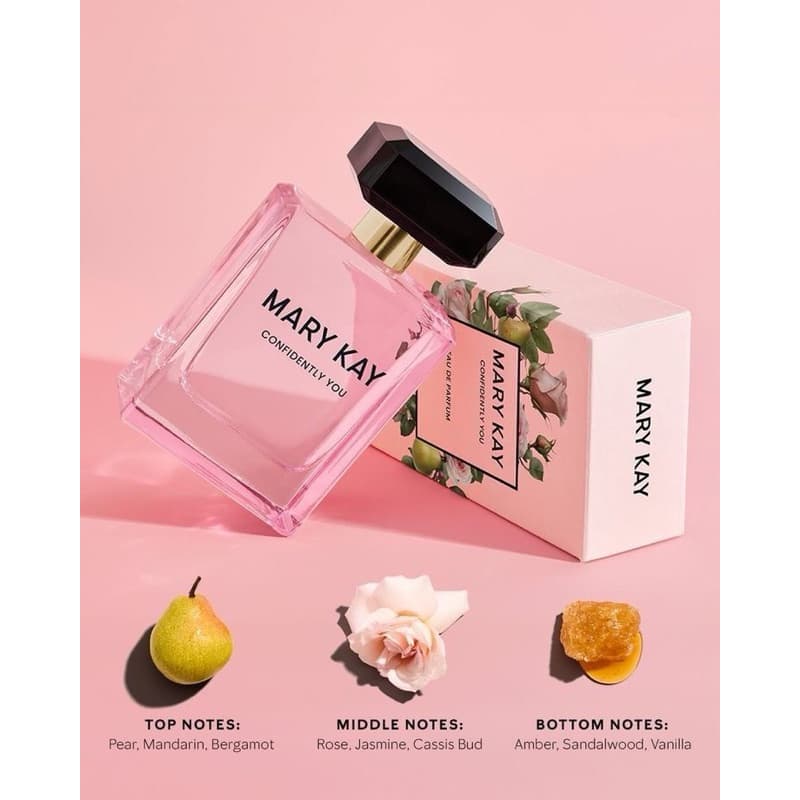 Perfume Confidently You Deo Parfum 50ml Feminino Fragrância Elegante Longa Duração Original - Pronta Entrega