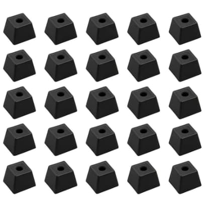 Pé pirâmide para sofá/estofados kit 25