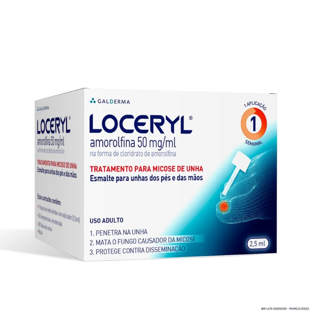 Loceryl Tratamento Para Micose de Unha 2,5ml