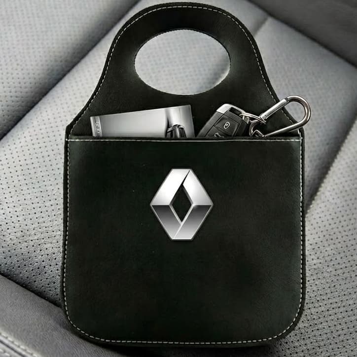 Lixeira Automotiva Porta Lixo Couro Reforçado Universal.......