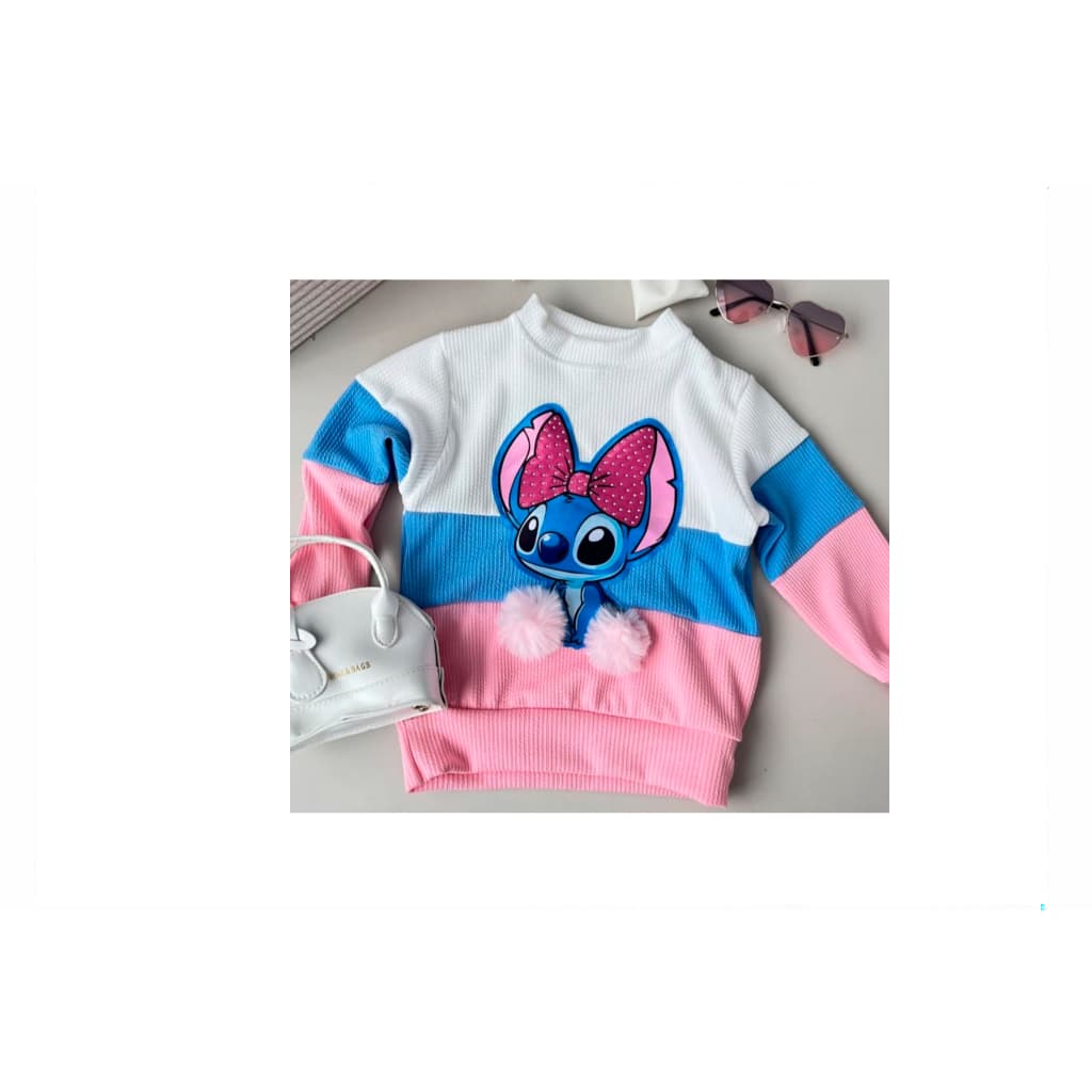 Blusa  Infantil de Frio Menina Moda inverno