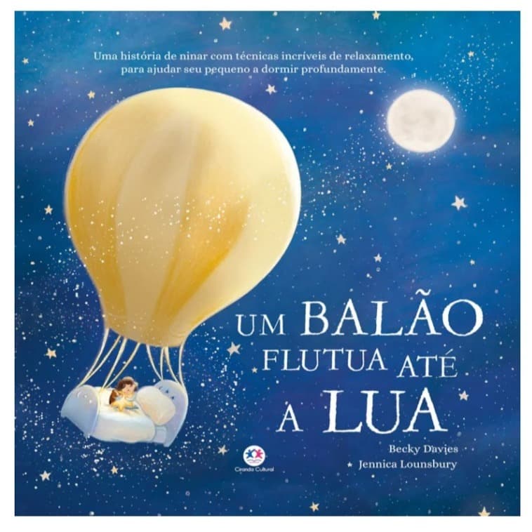 Livro Capa Dura Um Balão Flutua Até A Lua - Ciranda Cultural