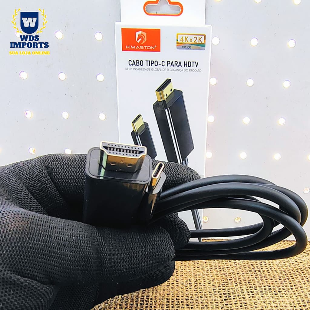 Cabo Adaptador Tipo C Para Hdmi Macho - Hmaston