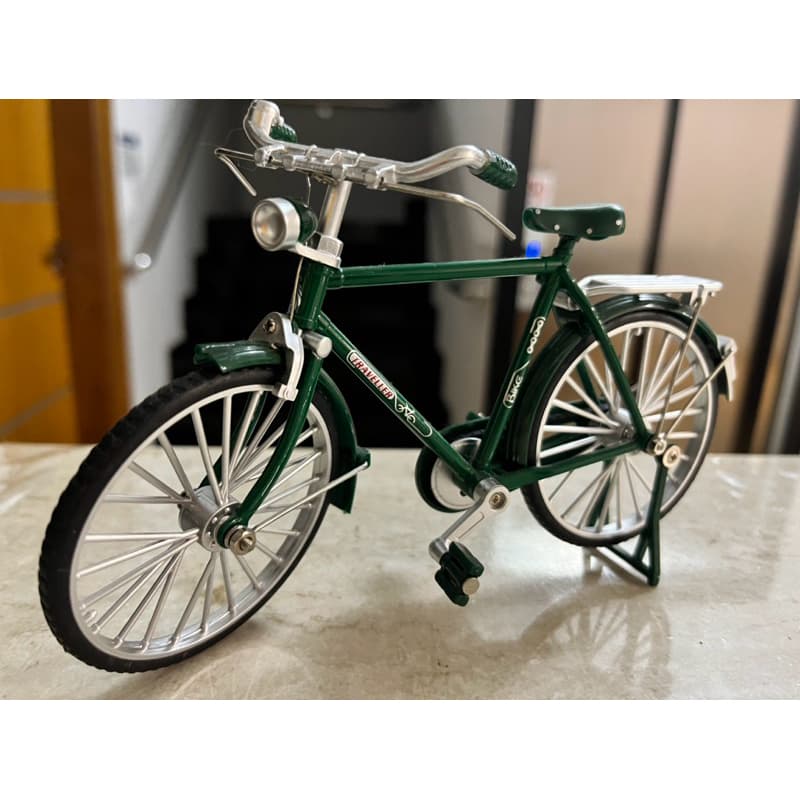 Miniatura de metal! Bicicleta retrô classic!