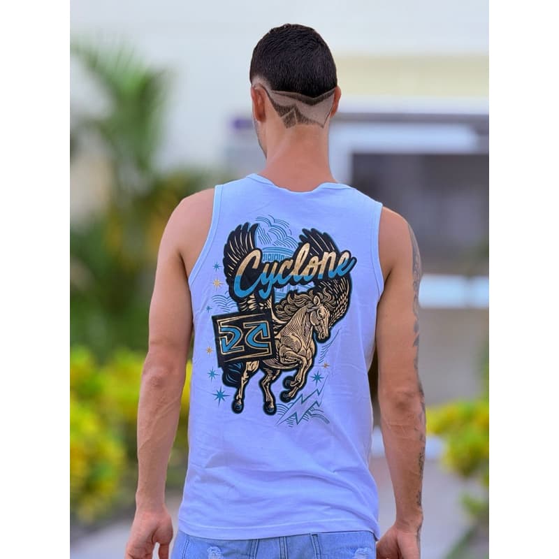 Camiseta Regata Cyclone Premium algodão