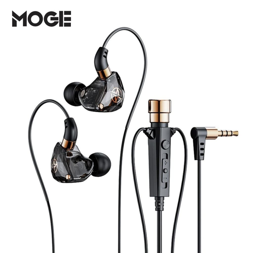 Fone de Ouvido Esportivo KT-02 | Cancelamento de Ruído | Microfone | 3.5mm | Intra-auricular