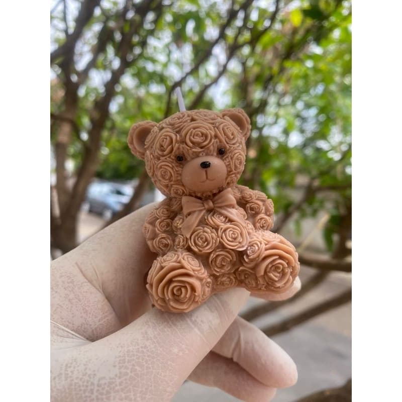 vela ursinho lembrancinha urso vela aromática lembrancinha chá de bebê aniversário vela