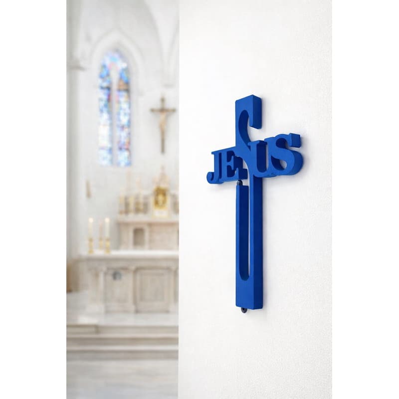 Cruz De Porta Ou Parede 18 Cm em Pla