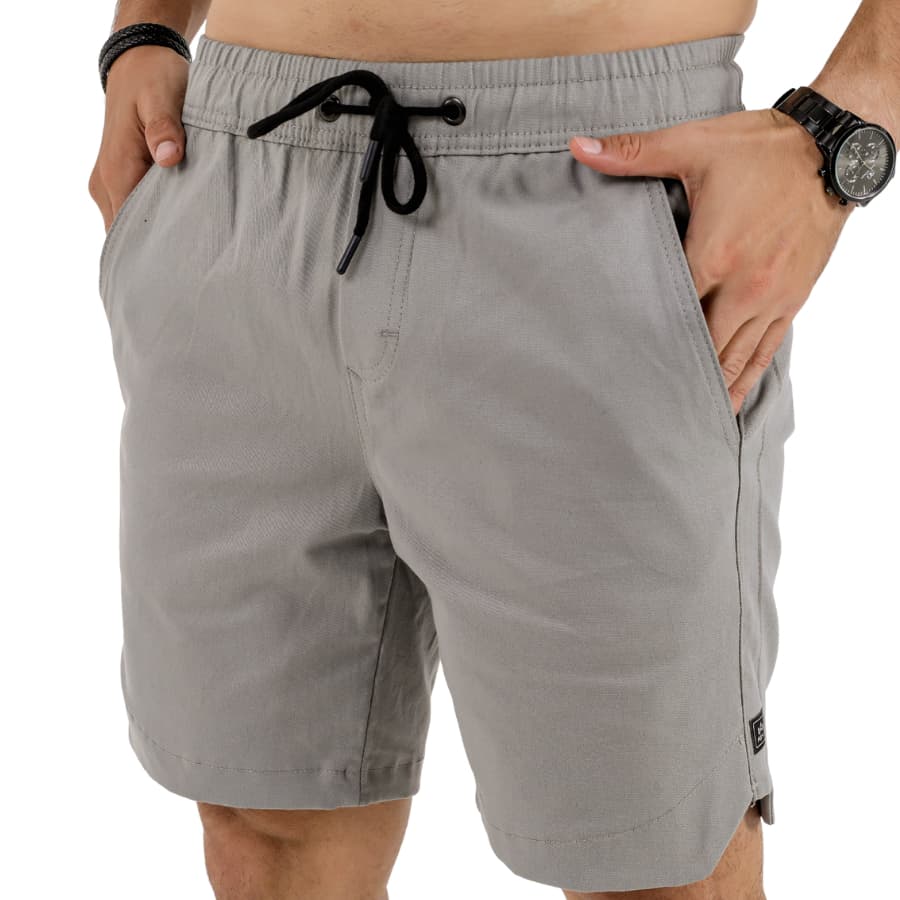 Bermuda Masculina Sarja Premium com Lycra Elástico Elegante Rabo de Peixe – AGC Envio Imediato