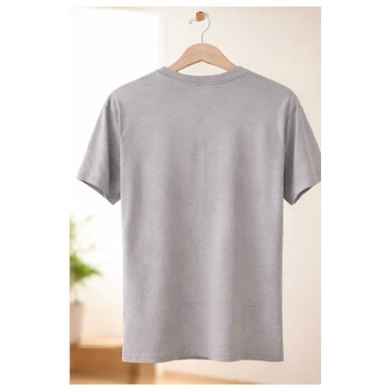 camisa masculina algodão lisa cinza moda praia lazer festa acabamento diferenciado