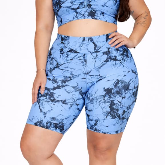 Bermuda Academia Plus Size G1 G2 G3 Tie Dye Estampada