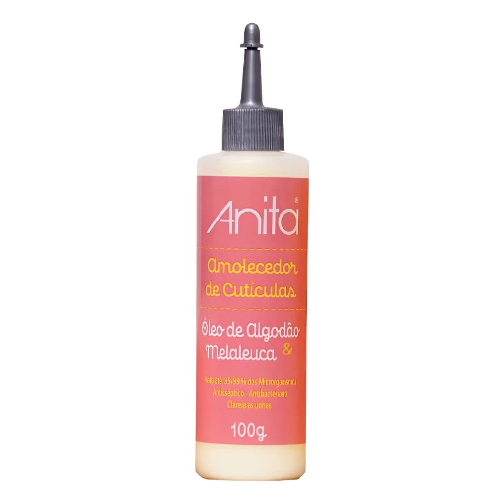 Amolecedor De Cutícula Algodão E Melaleuca 100gr - Anita
