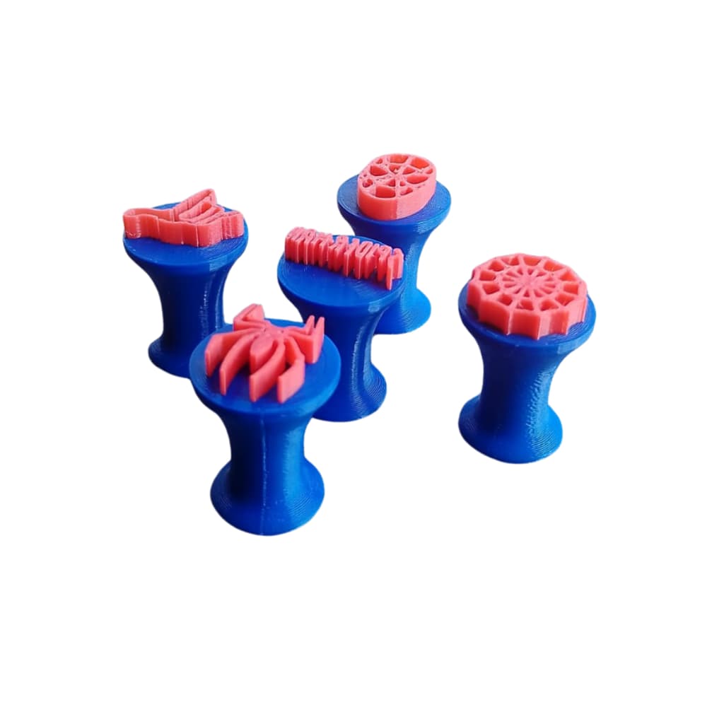 Kit Carimbos Homem Aranha Docinhos Doces Festa Confeitaria Brigadeiros Molde Spider Man
