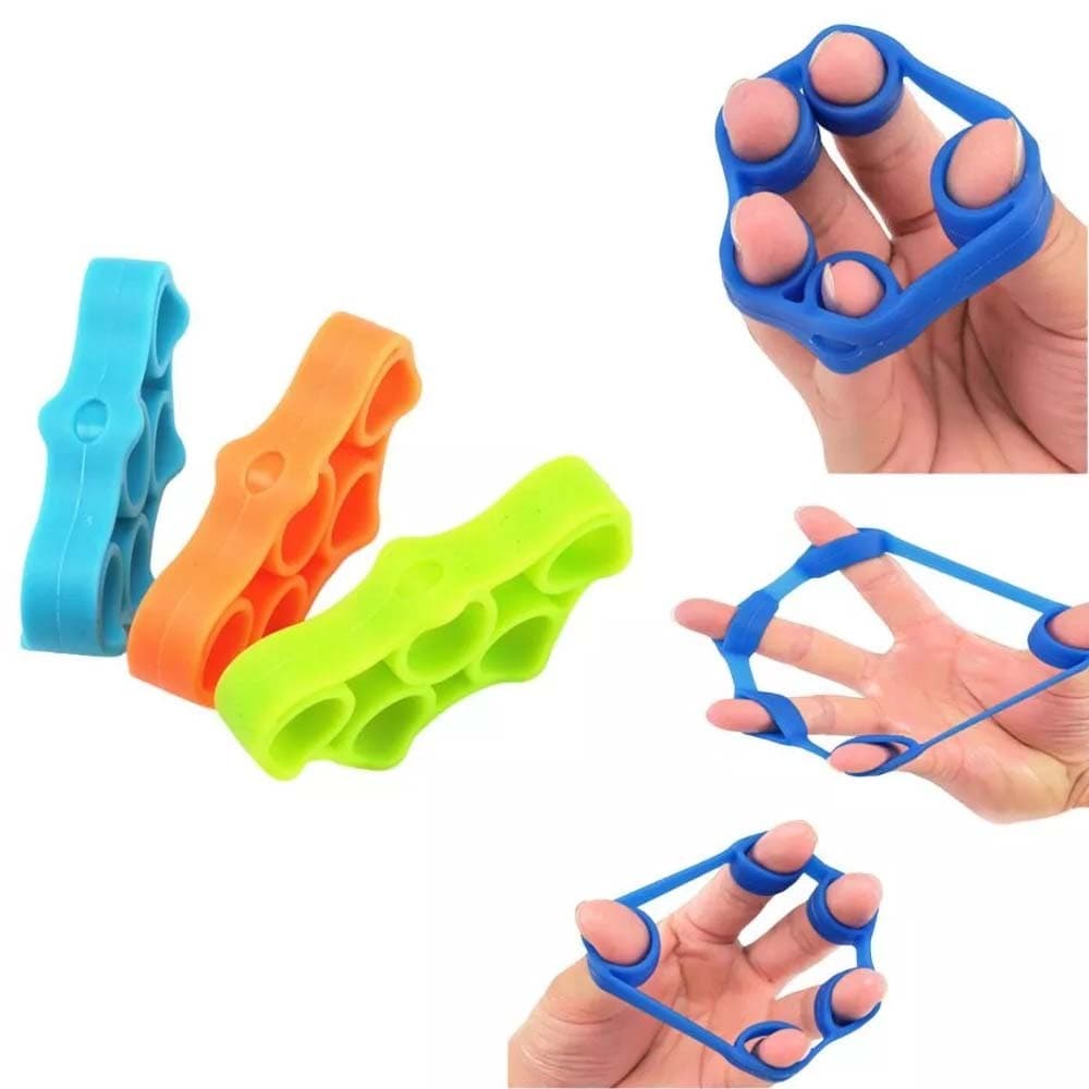 Exercitador de Dedos e Mão para Reabilitação e Treino de Força, Kit 2/4/6 Unidades