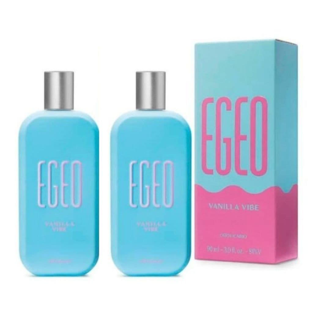 KIT 02un Egeo Vanila Vibe 100ml original Parfum