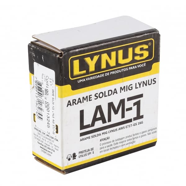 Arame De Solda Mig 0,8 Mm Sem Gás Lynus