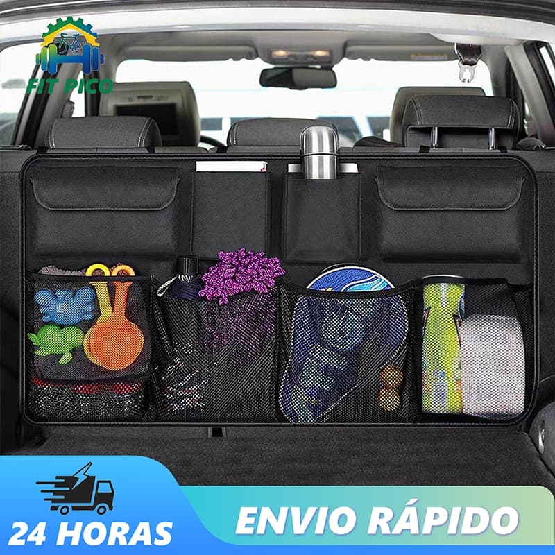 Organizador P/ Porta Malas Porta Treco Carro Viagem Grande Capacidade