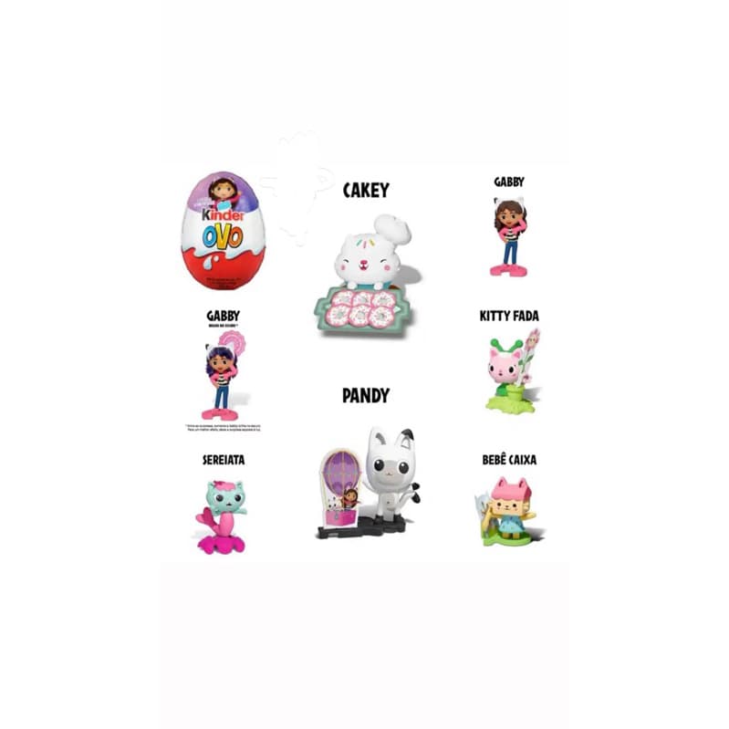 Brinquedos Colecionáveis – Casa Mágica da Gabby