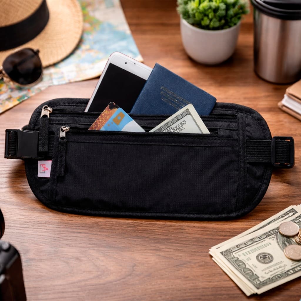 Pochete Doleira, Porta Dinheiro, Passaporte, Documentos