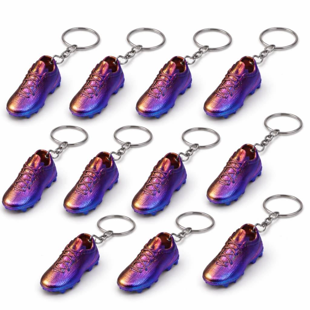 10 Chaveiros Chuteira Futebol Tri color Brindes Lembrancinhas Revendas Kit Festas