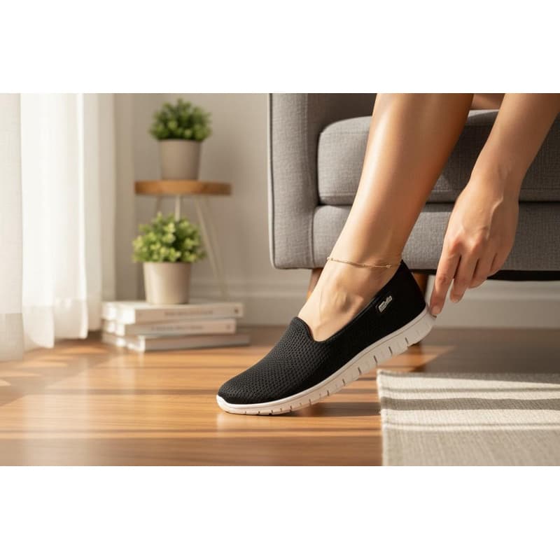 Tênis Casual Sapatilha Feminina Beira Rio Actvitta Calce Fácil Slip On Confortavelo Leve Macio Todas ocasiões