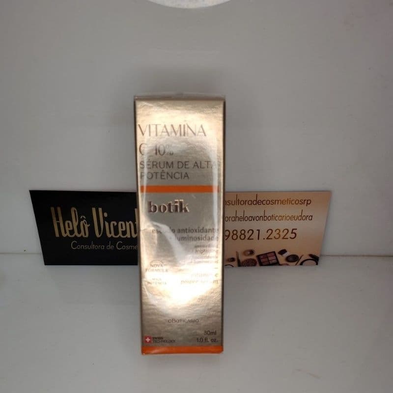 vitamina c sérum de alta potência botik o Boticário