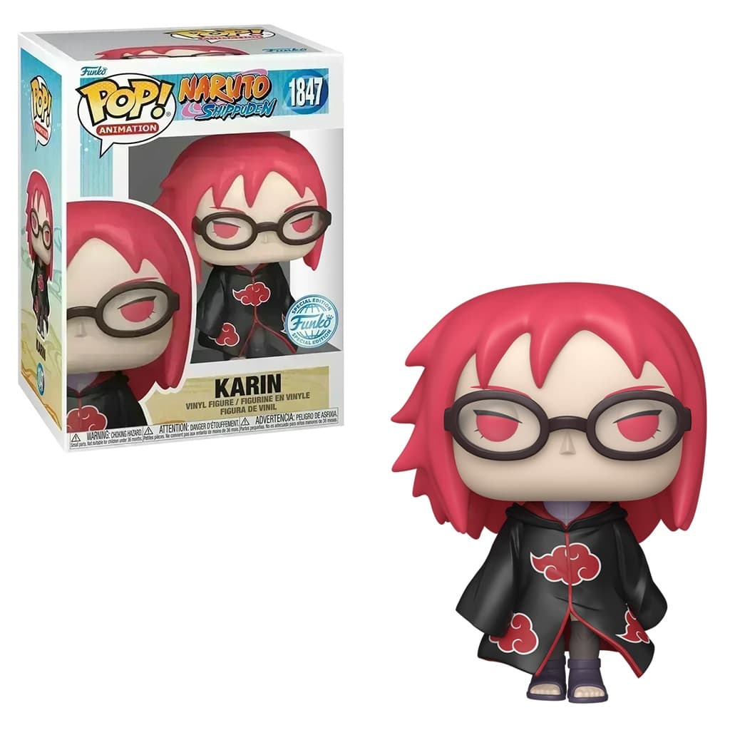 FUNKO POP NARUTO KARIN *EX* 1847 NOVO ORIGINAL