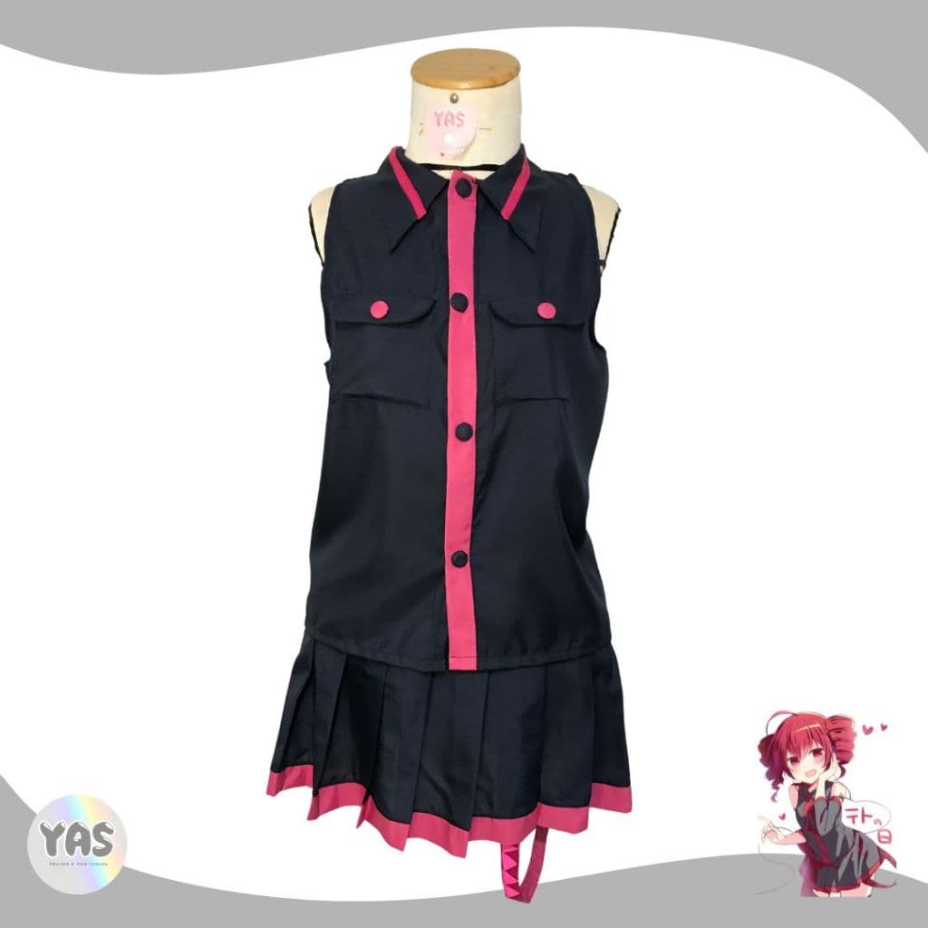 cosplay conjunto fantasia kasane teto vocaloid
