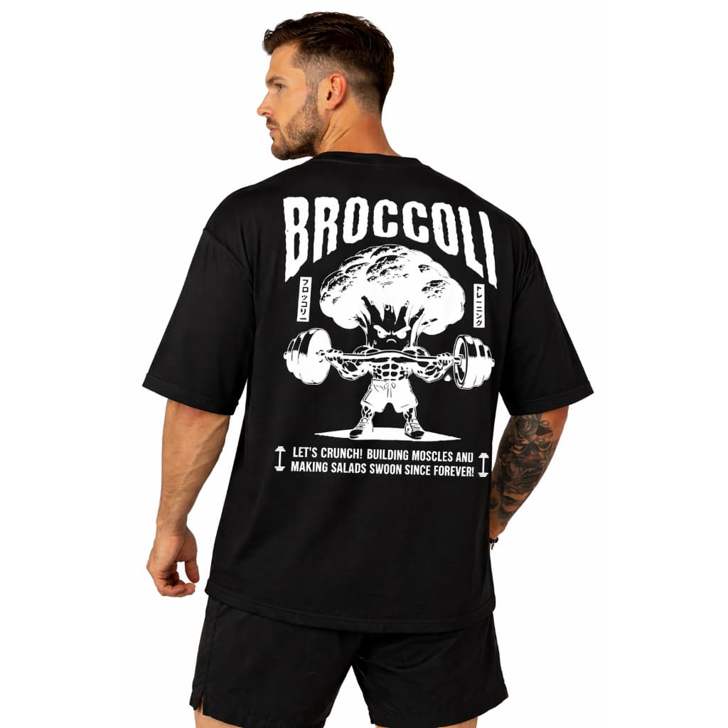 Camiseta Oversized Broccoli | Suedine Premium