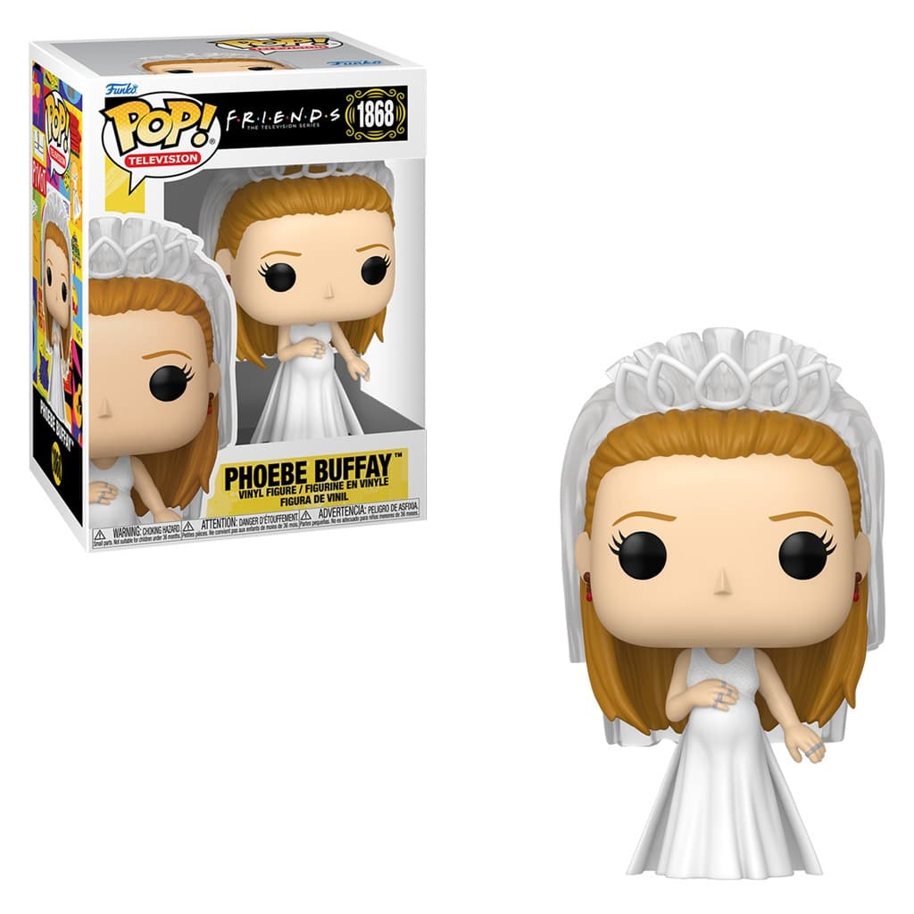 FUNKO POP TELEVISION FRIENDS - PHOEBE BUFFAY 1868 NOVO ORIGINAL
