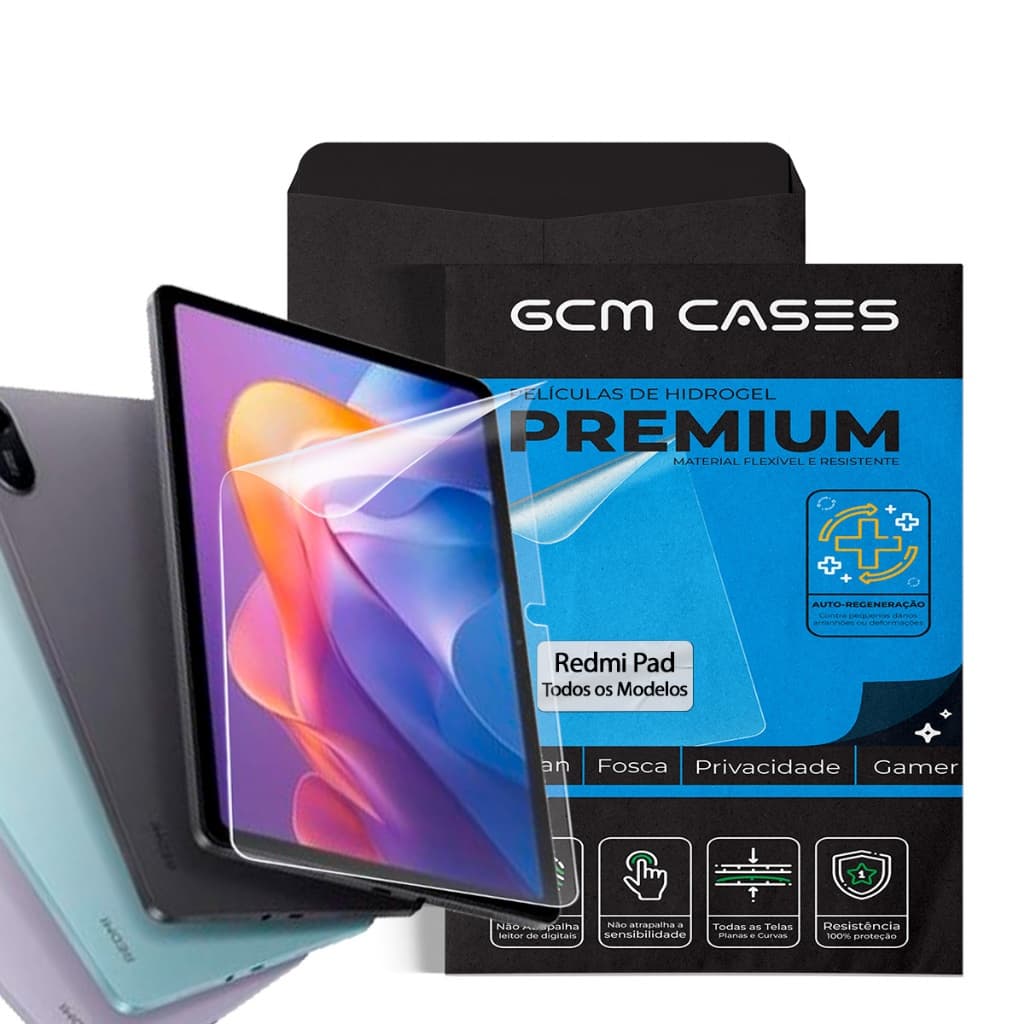 Película Hidrogel Nano Flexível Tablet Para Redmi Pad 2/ Redmi Kpad/ Redmi Pad Se Redmi Mini