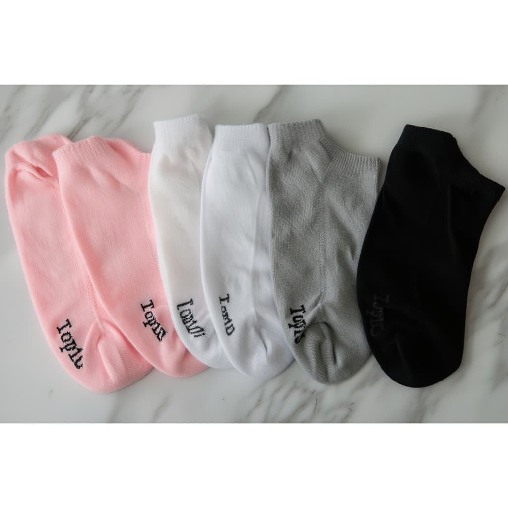 Meia Unissex Kit 9 Pares 100% Algodão Confortável