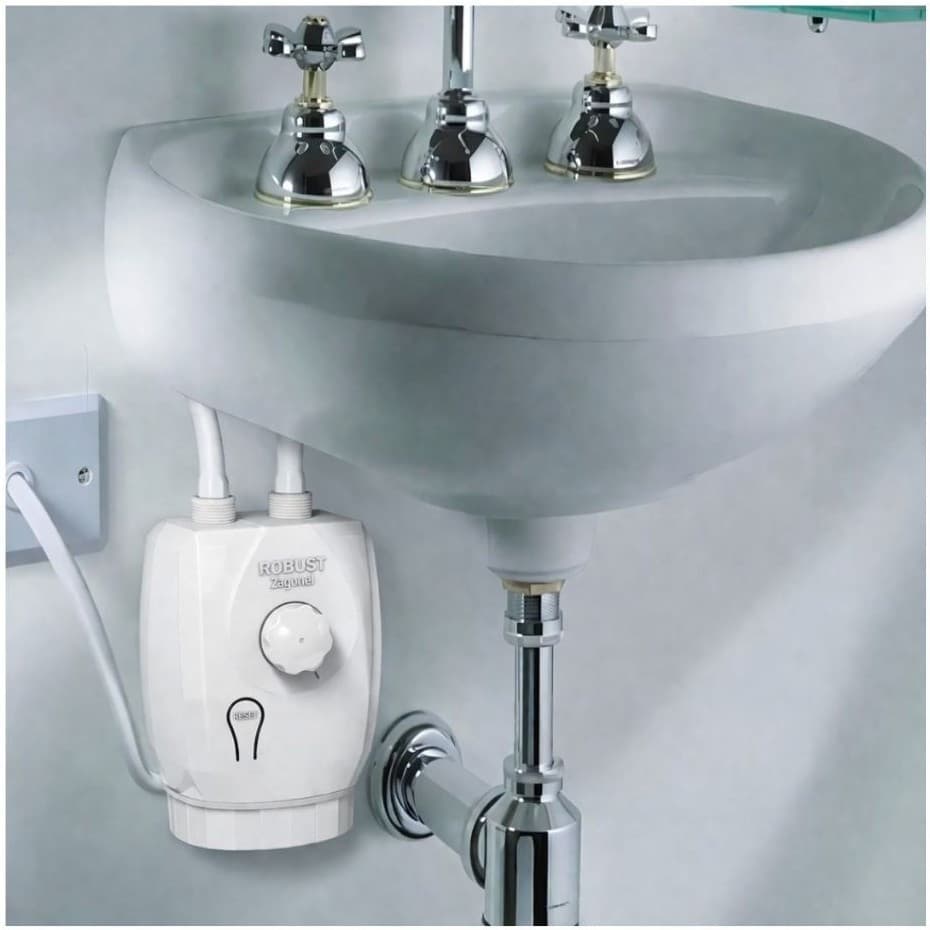 Aquecedor Elétrico Zagonel Robust Aquecedores 220v 5500w Branco 220v