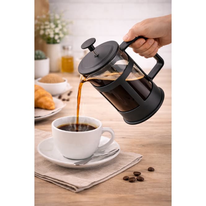 Cafeteira Prensa Francesa 300ml 600ml Café Chá Manual Portátil Vidro Fácil Fazer Café Sem Filtro