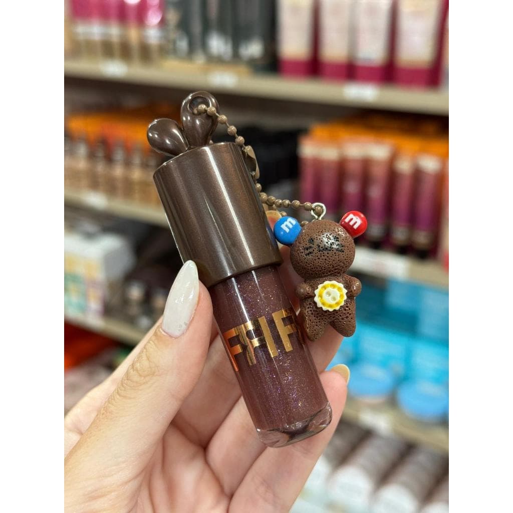 Lip Gloss Choco Hidratante Labial com Chaveirinho